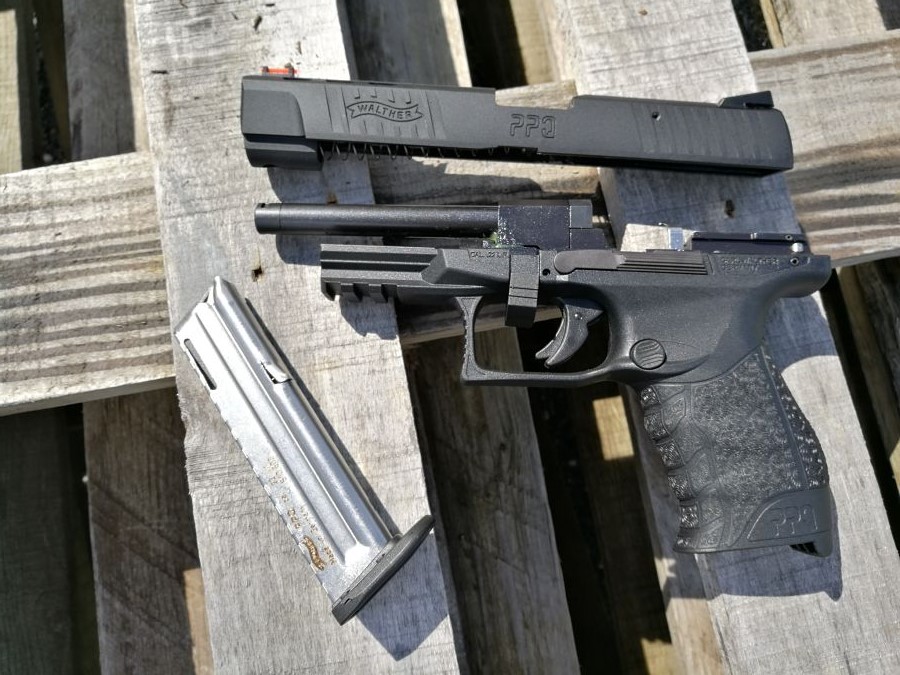 Walther PPQ MP M20 22lr Desmontaje Básico